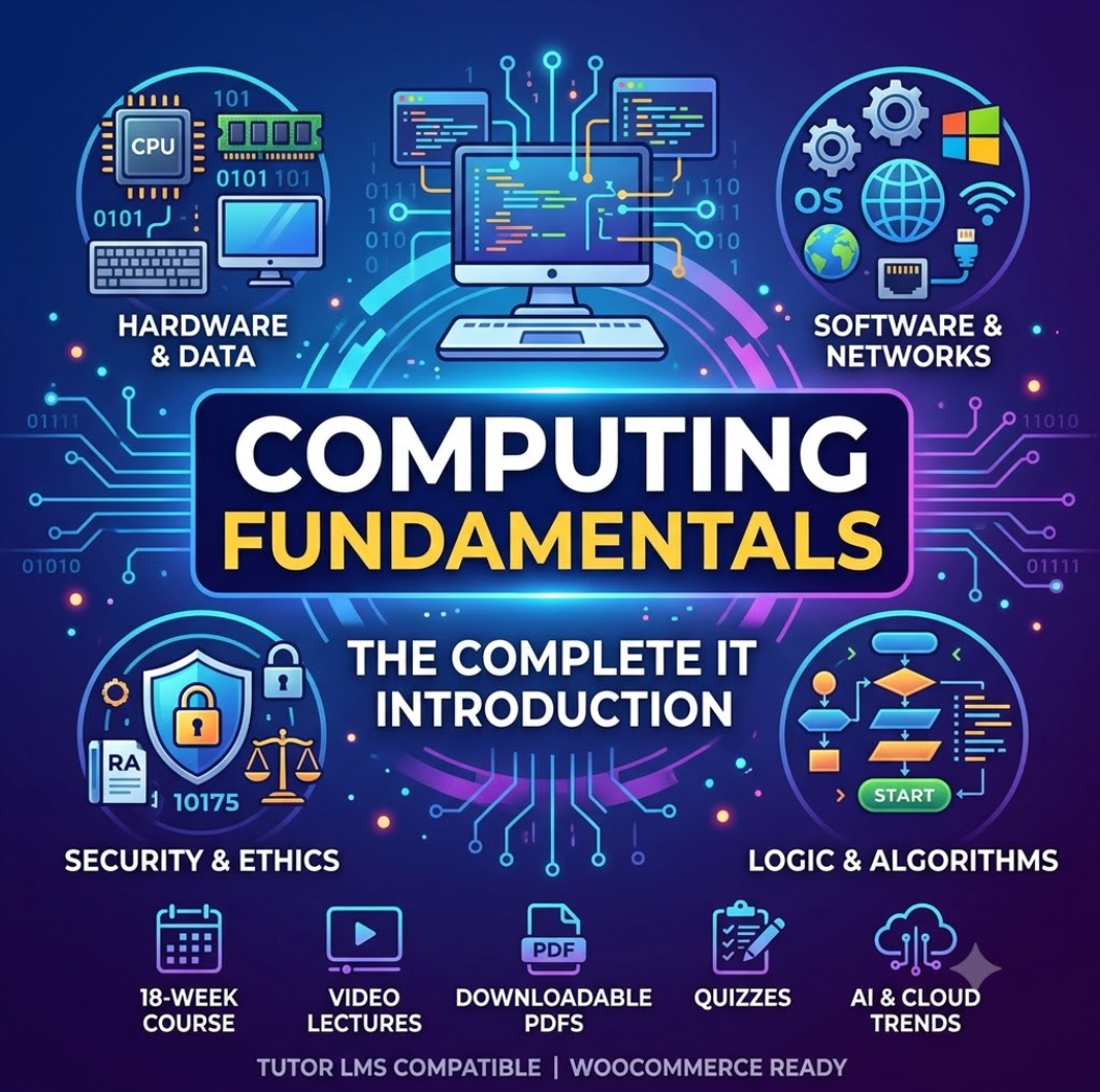 Computing Fundamentals: The Complete Introduction to Information Technology